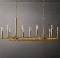 Thaddeus Linear Chandelier 54 11-Lights For Living Room