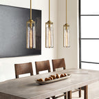 Industrial Style Copper Pendant Light