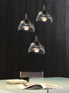 Dining Room Crystal Pendant Light Black