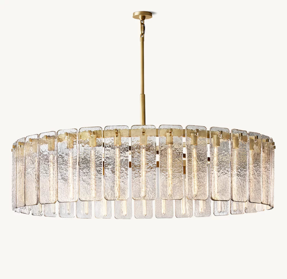 Clementine Glass Round Chandelier 60