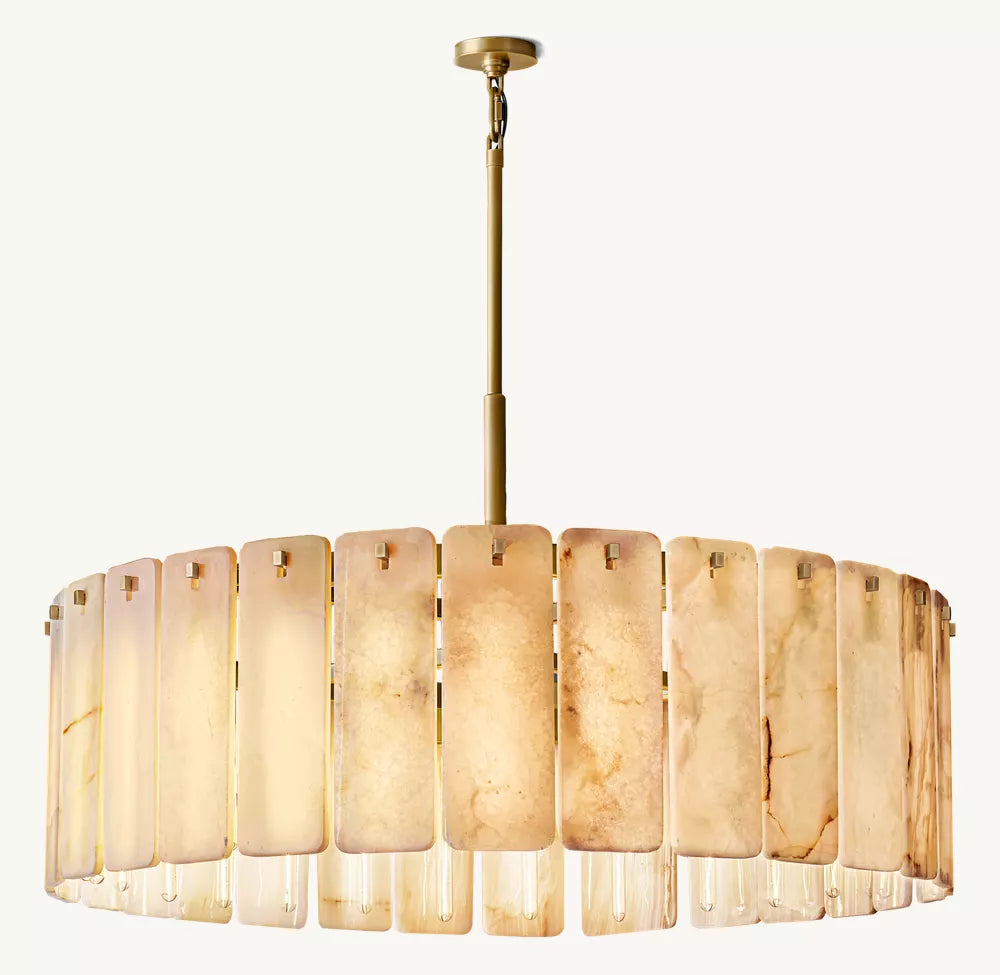 Clementine Onyx Round Chandelier 48