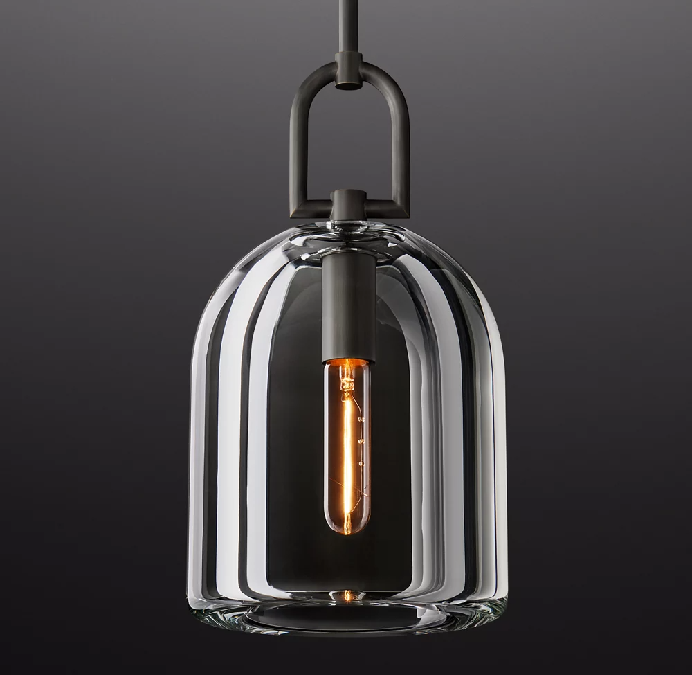 Botanist Cloche Pendant Light For Dinning Room 10"