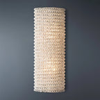 Halo Crystal Bead Wall Sconce 21H-konalight