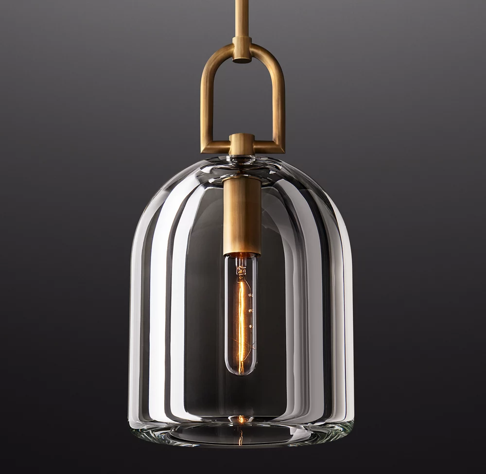 Botanist Cloche Pendant Light For Dinning Room 10"