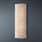 Halo Crystal Bead Wall Sconce 21H