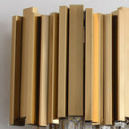 Eliana Brass Crystal Wall Sconce
