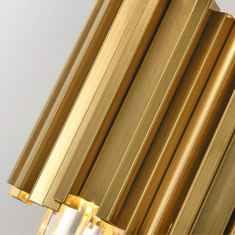 Eliana Brass Crystal Wall Sconce