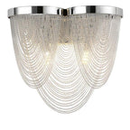 Tassel Aluminum Chain Wall Sconce