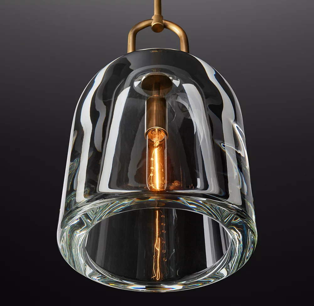 Botanist Cloche Pendant Light For Dinning Room 10"