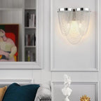 Tassel Aluminum Chain Wall Sconce