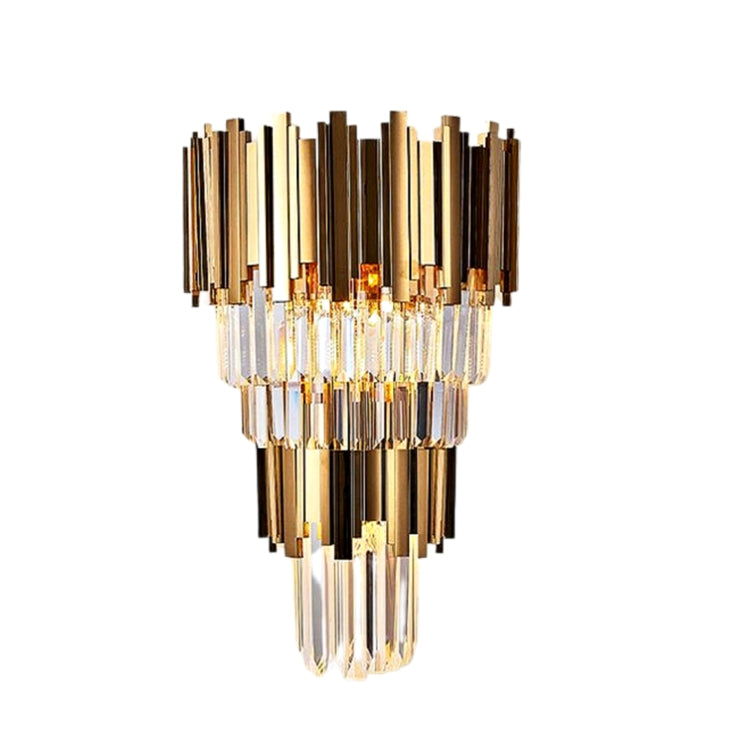 Eliana Brass Crystal Wall Sconce