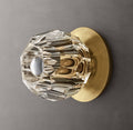 Boule De Clear Crystal Ball Petite Wall Sconce-konalight