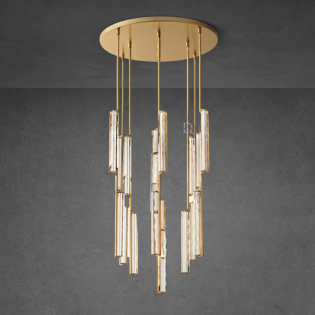 Aerie Crystal Round Chandelier 40