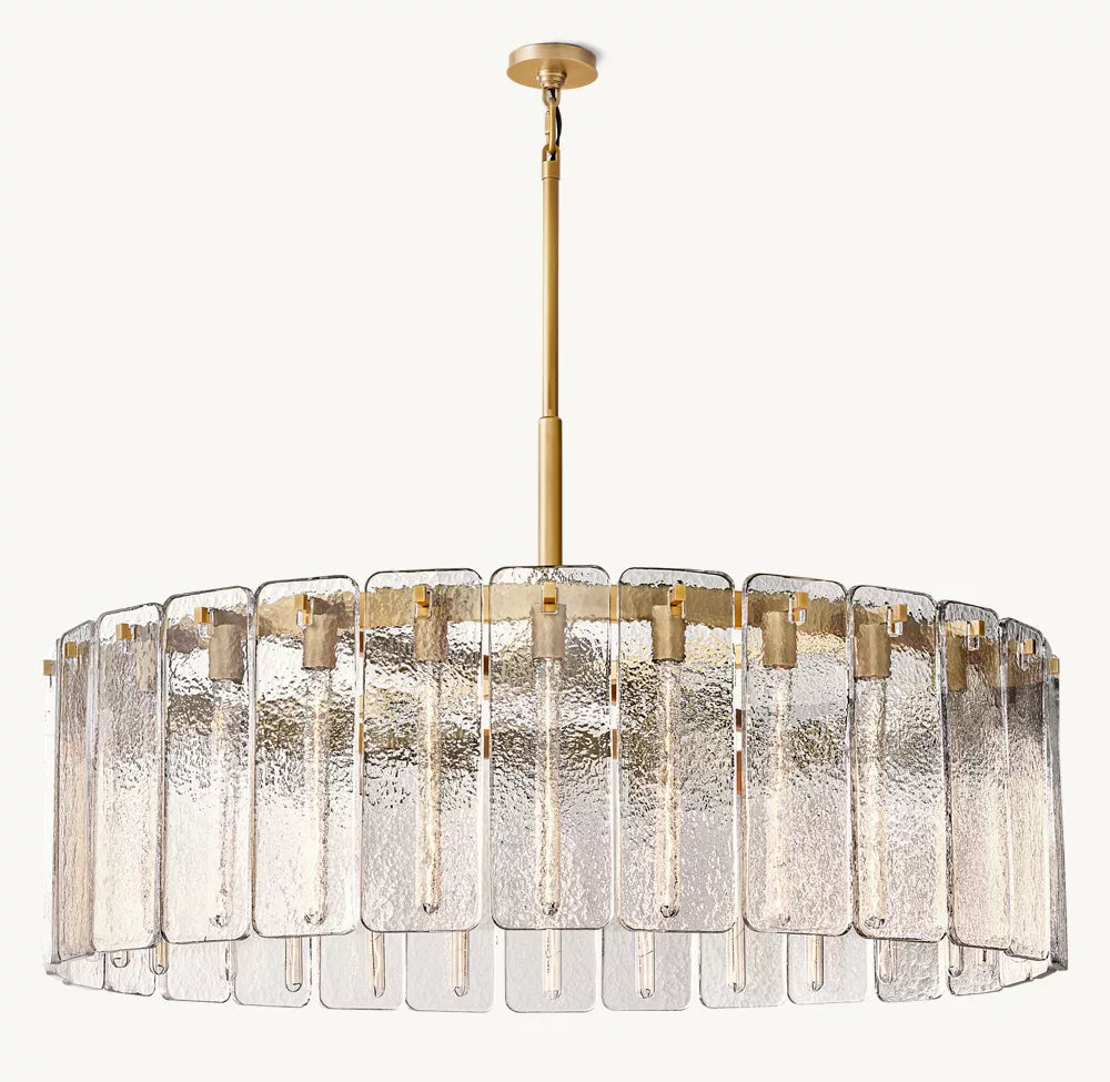 Clementine Glass Round Chandelier 48