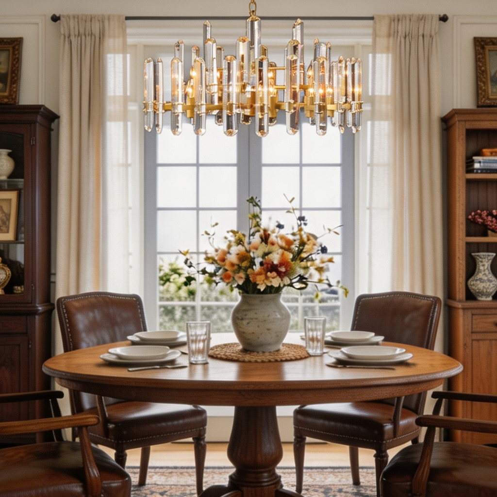 Bonnington Round Chandelier 30,brass color£¨customize£©