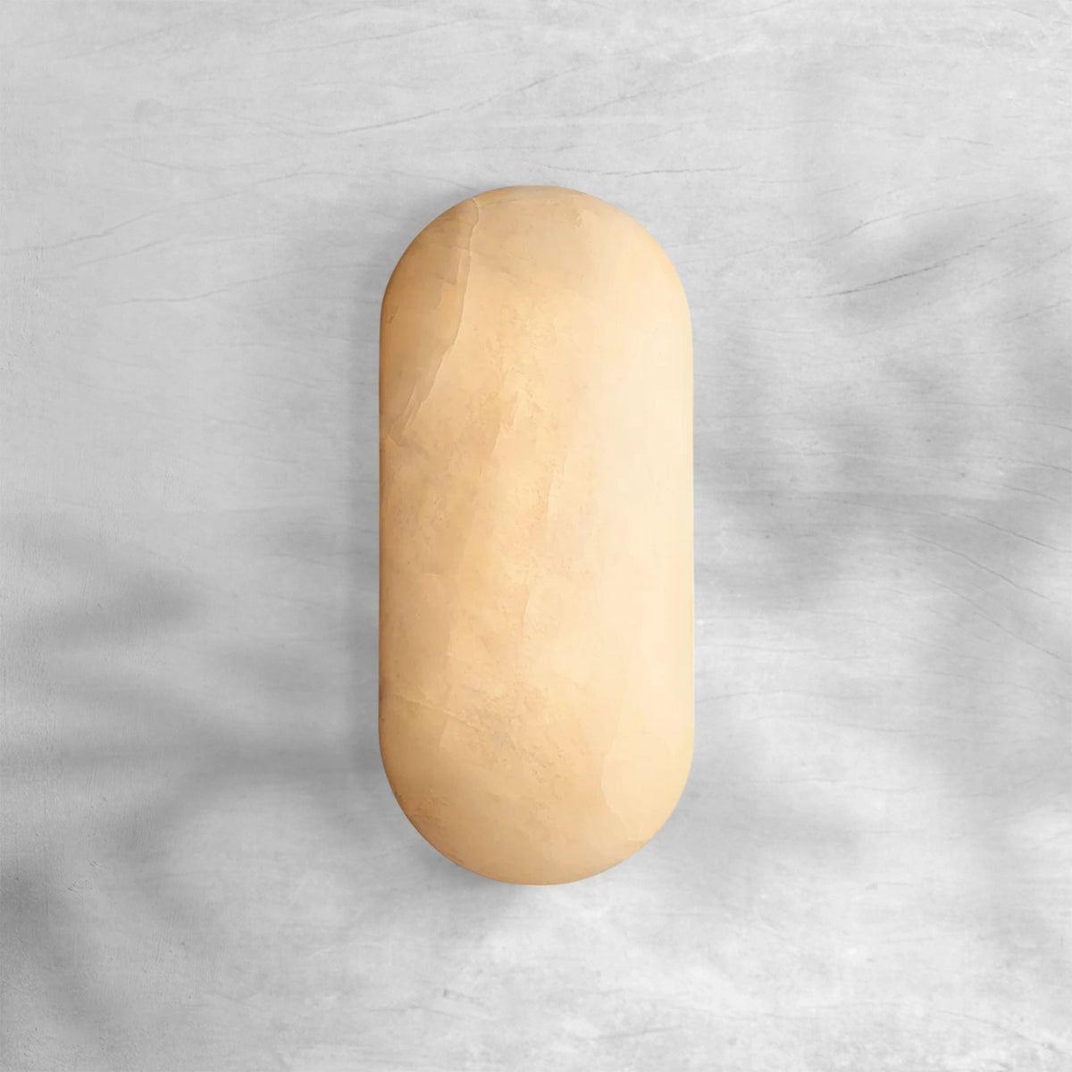 Rim Lisse Alabaster Sconce 14 18 24