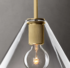 Utilitaire Shade Glass Pendant Light