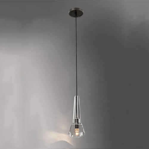 Apollin Lead Crystal Pendant Light For Kitchen Island Chandelier-konalight