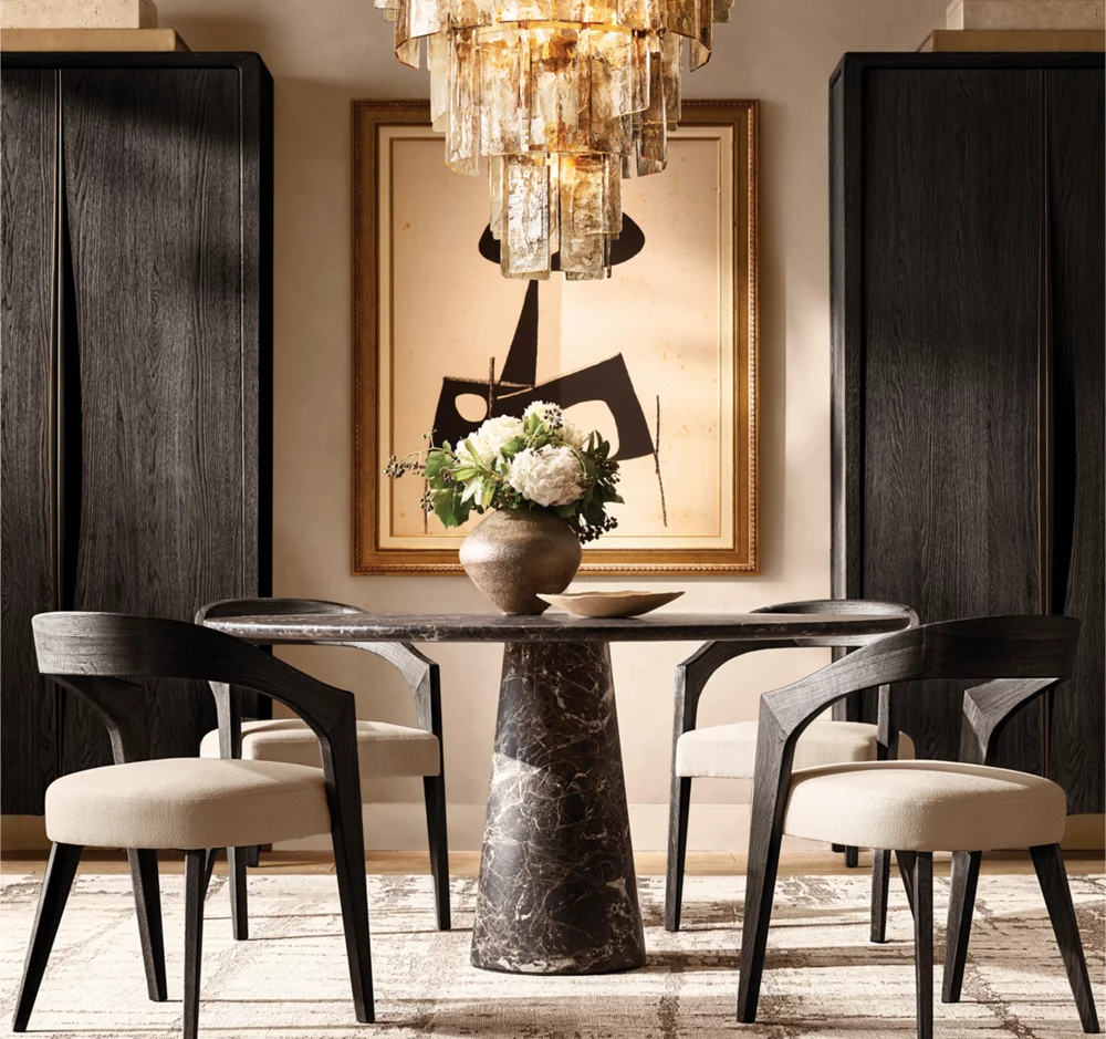 Lattice smoke glass tiered chandelier 47