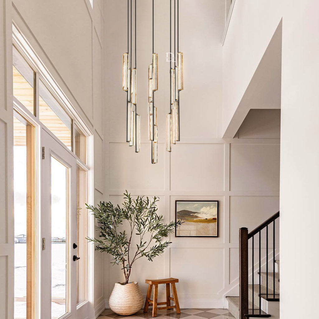 Aerie Crystal Round Chandelier 40