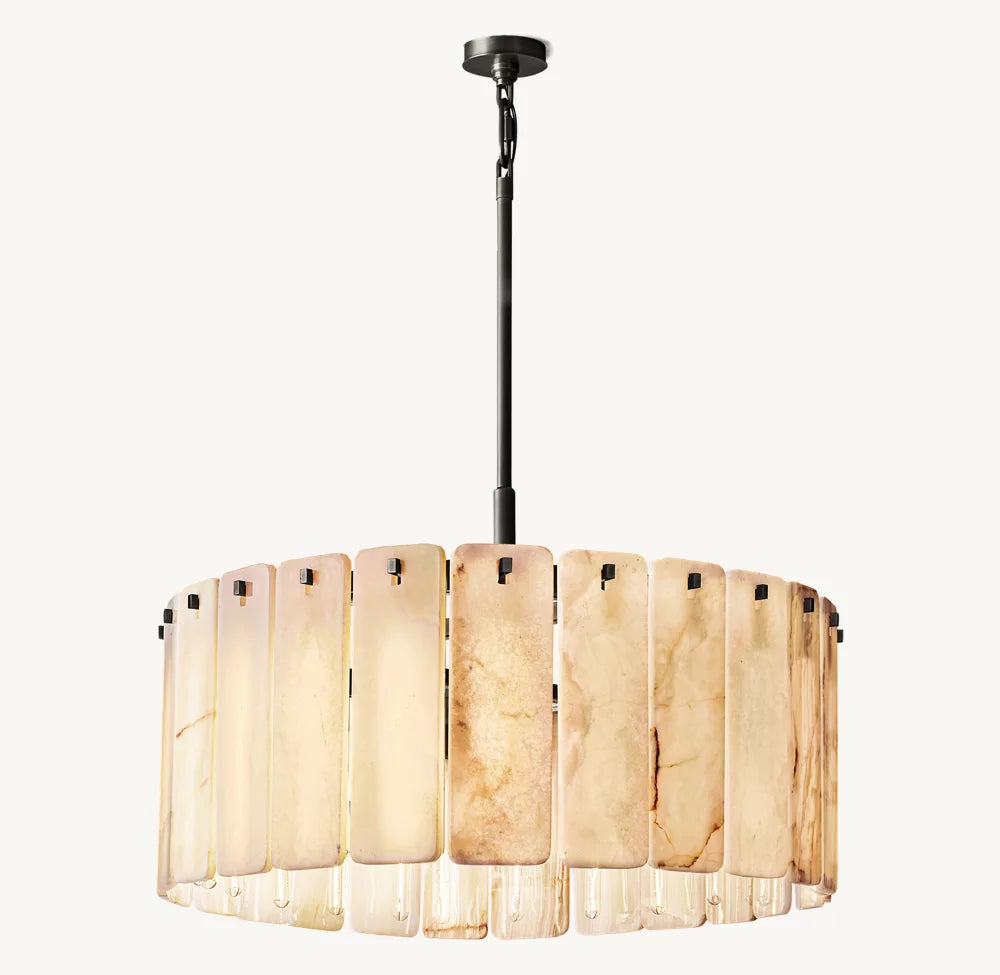 Clementine Onyx Round Chandelier 36