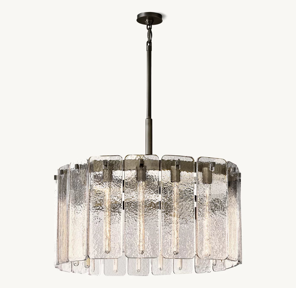 Clementine Glass Round Chandelier 36