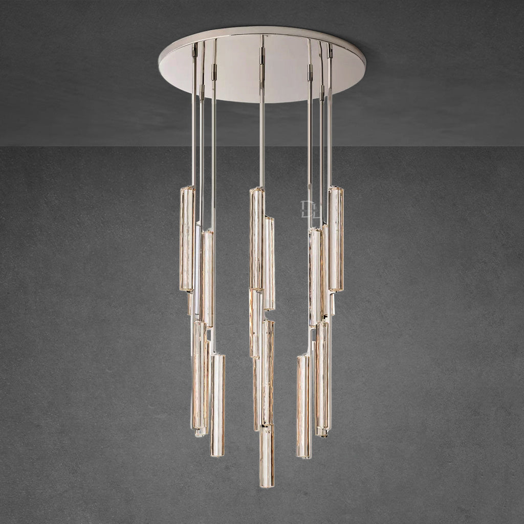 Aerie Crystal Round Chandelier 40