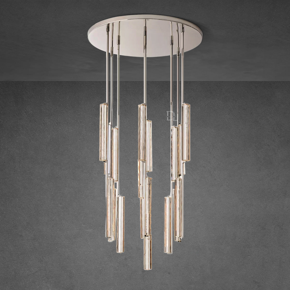Aerie Crystal Round Chandelier 40