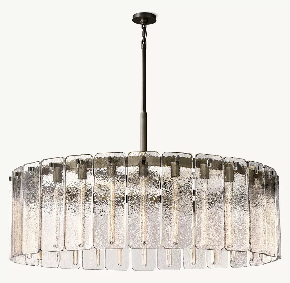 Clementine Glass Round Chandelier 48