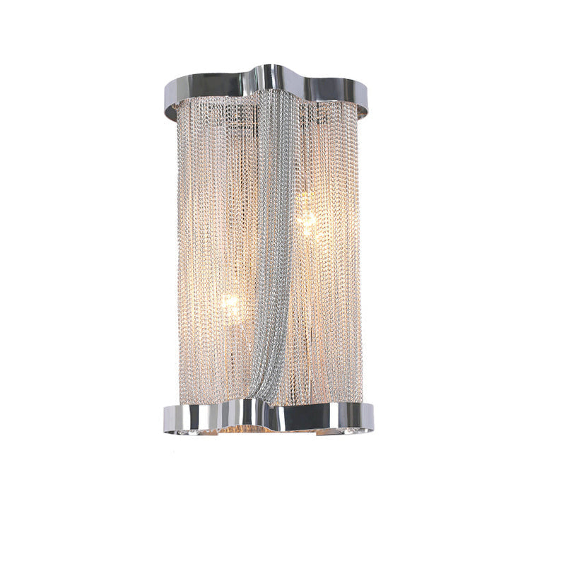 Tassel Aluminum Chain Wall Sconce Style 2