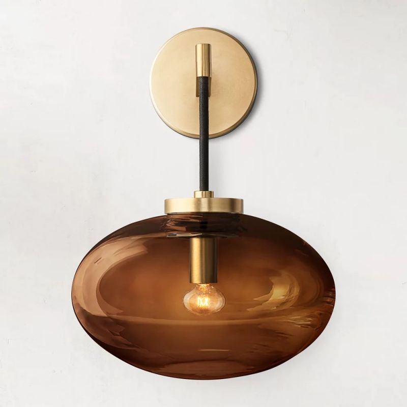 Cabrette Globe Wall Sconce-konalight