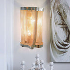 Tassel Aluminum Chain Wall Sconce Style 2