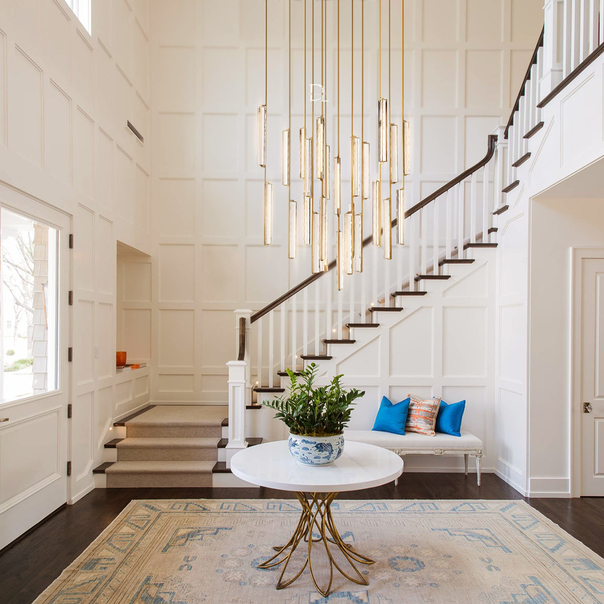Aerie Crystal Round Chandelier 56