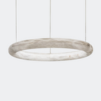 Modern Real Alabaster Chandeliers For Dining Room-konalight