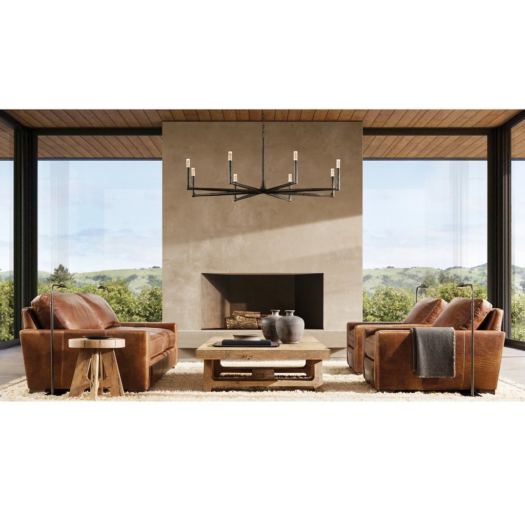 Thaddeus Linear Chandelier 54 11-Lights For Living Room