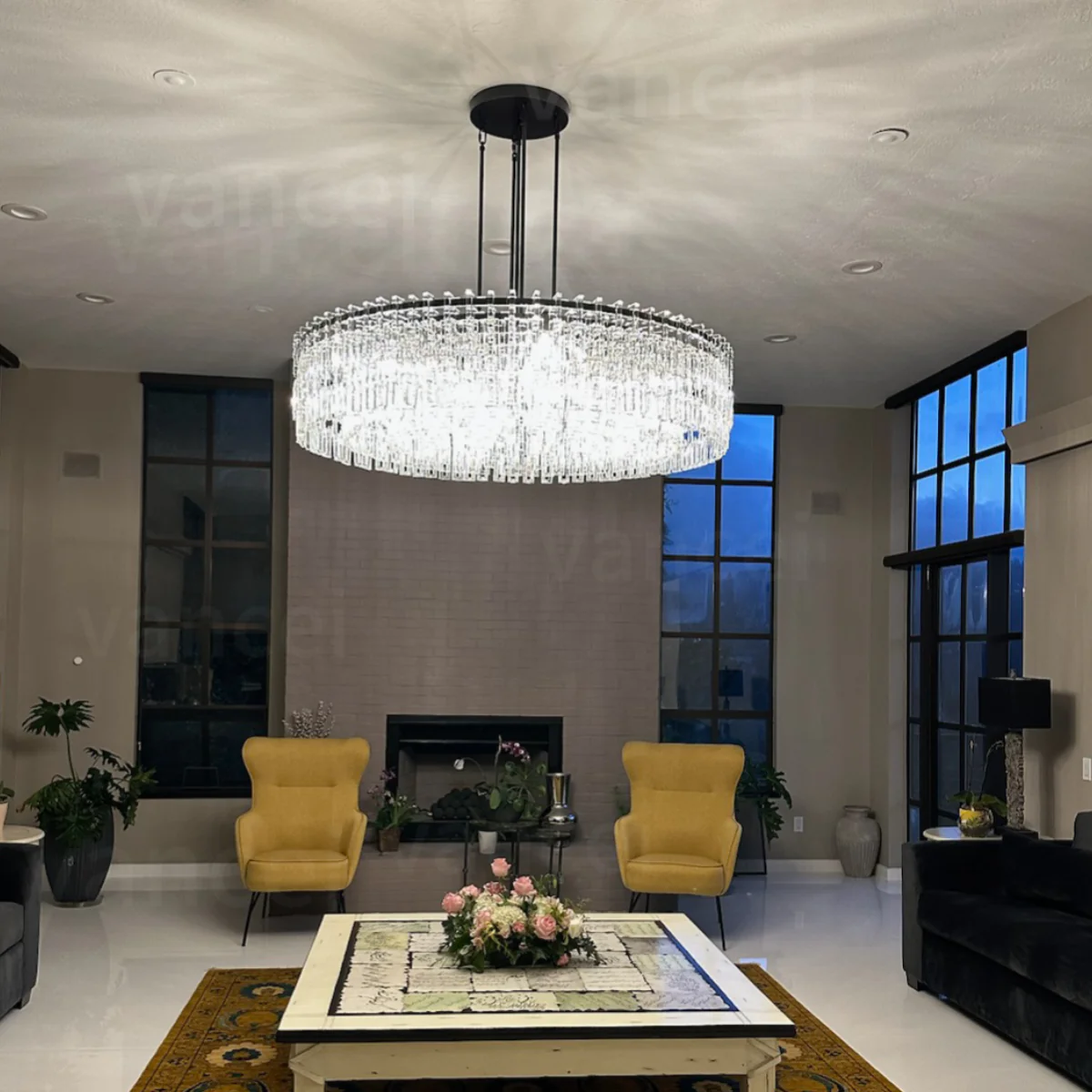 Marignan Round Chandelier 36-1
