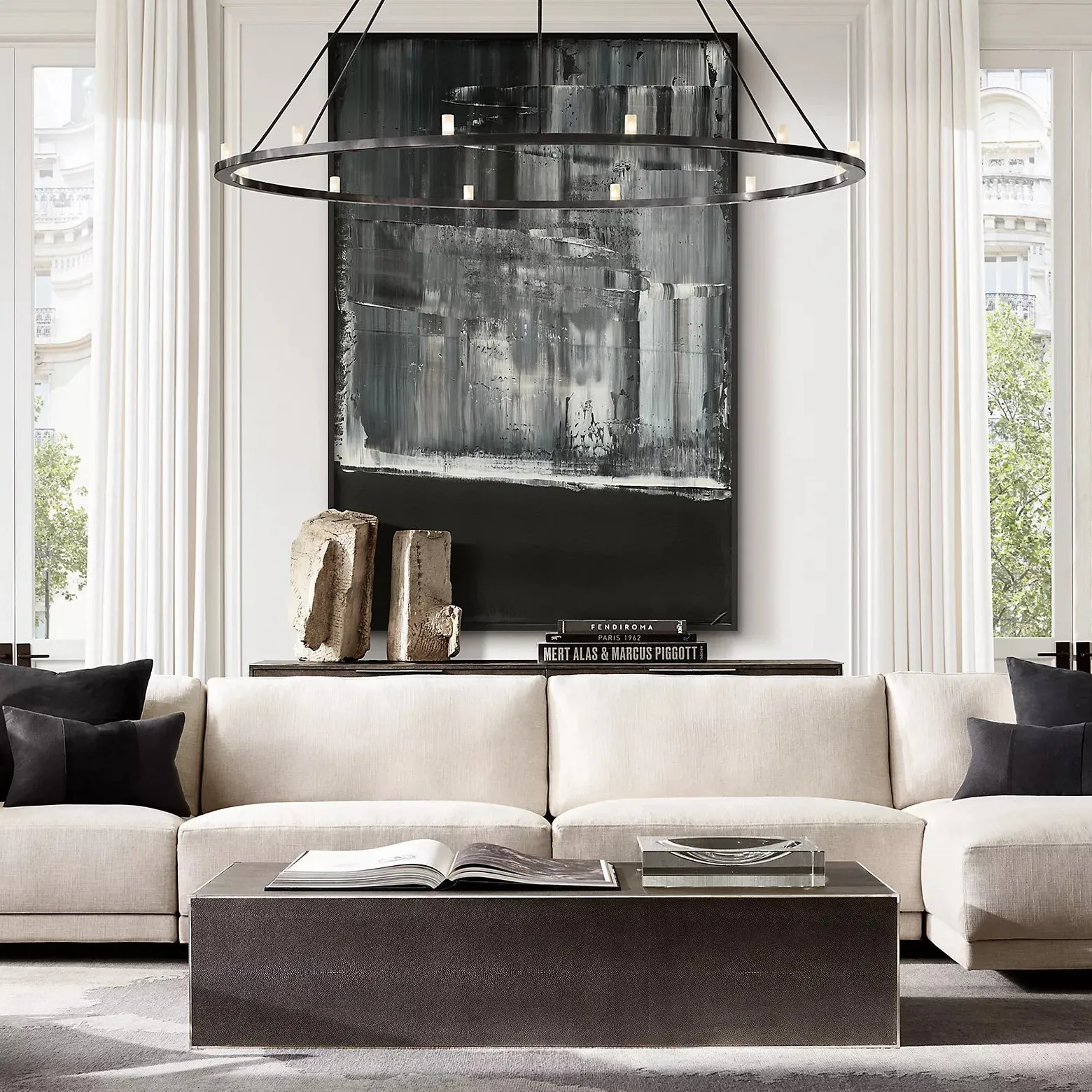 Renne Round Chandelier 48