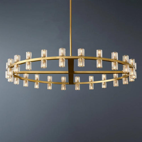Arcachon Luxury Crystal Round Chandelier 48-Light 48-konalight