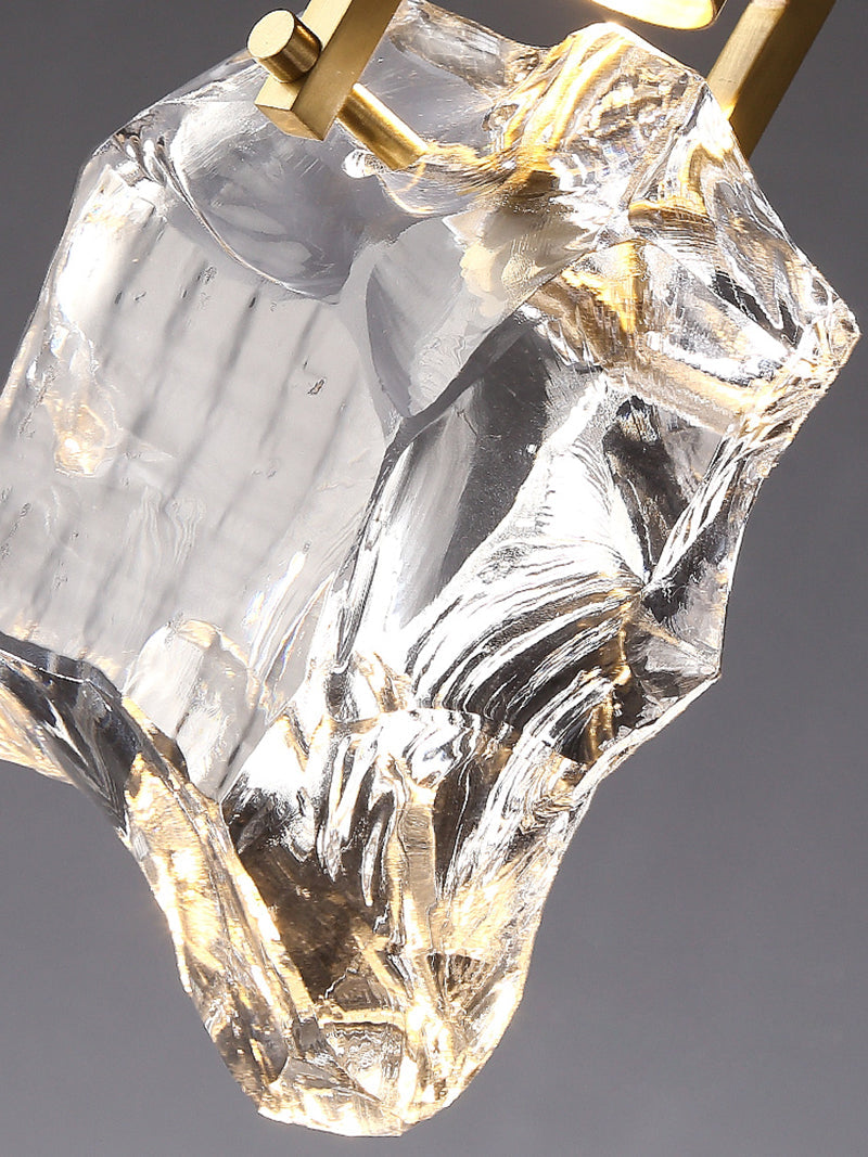 Iraegular Crystal Pendant Light