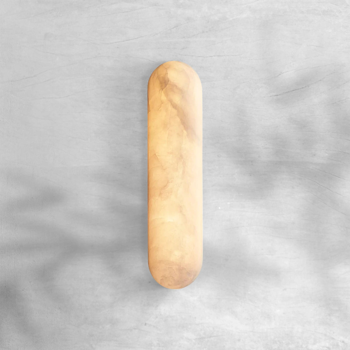 Rim Lisse Alabaster Sconce 14 18 24