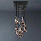Raindrop Rectangular Chandelier 54