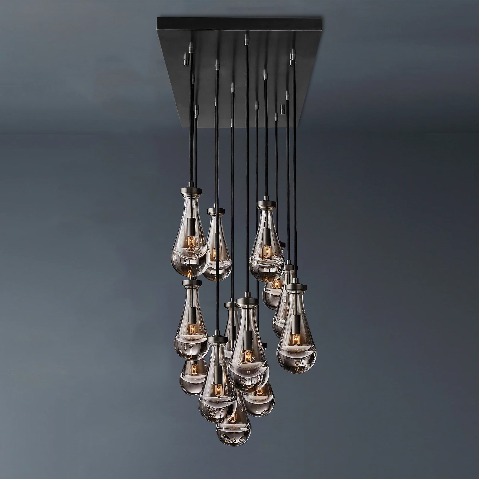 Raindrop Rectangular Chandelier 54