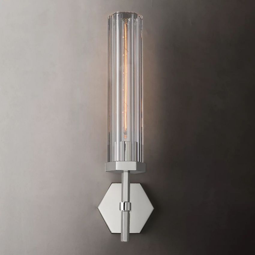 Bamcee Single Head Long Wall Sconce 19H Modern Wall Lamp