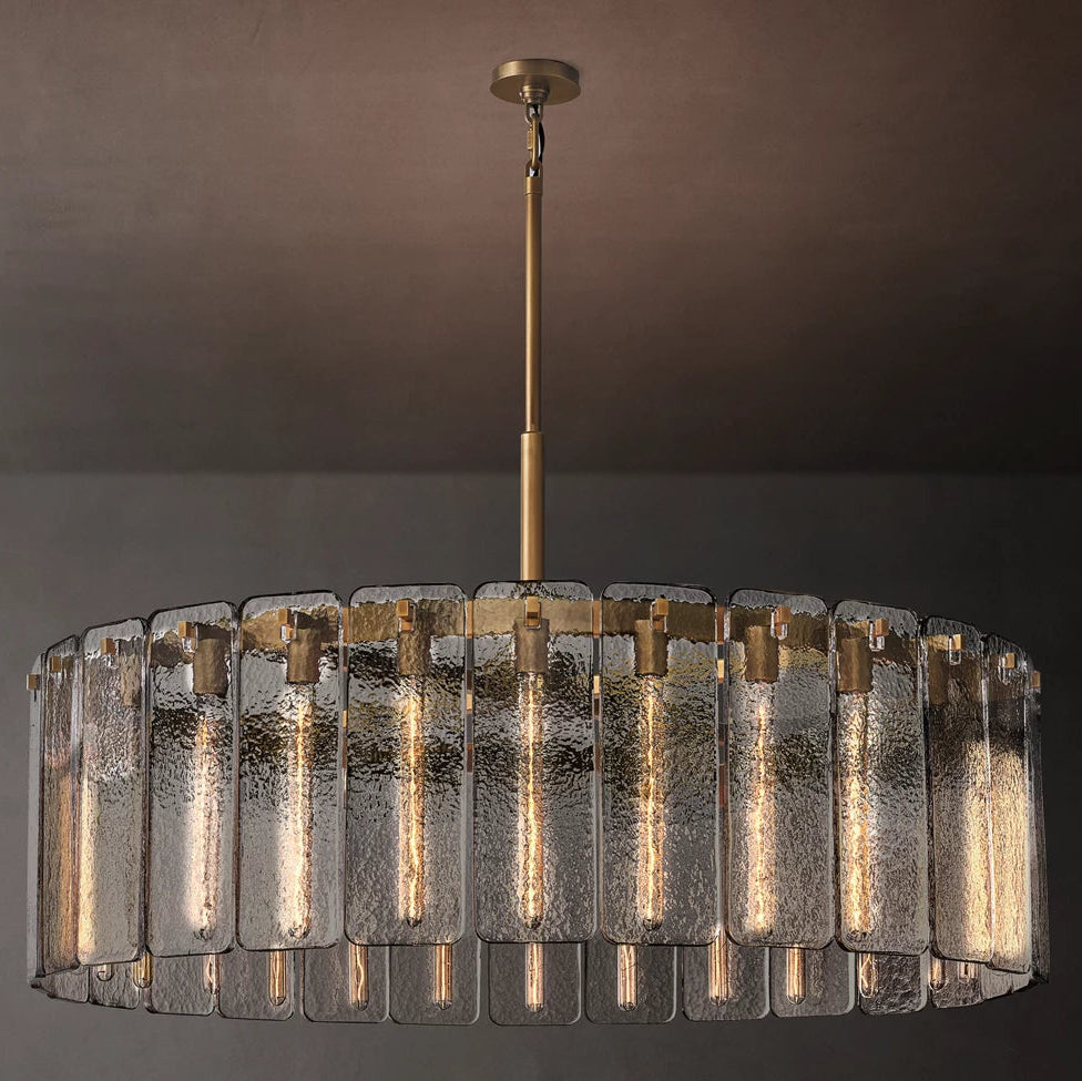 Clementine Glass Round Chandelier 48