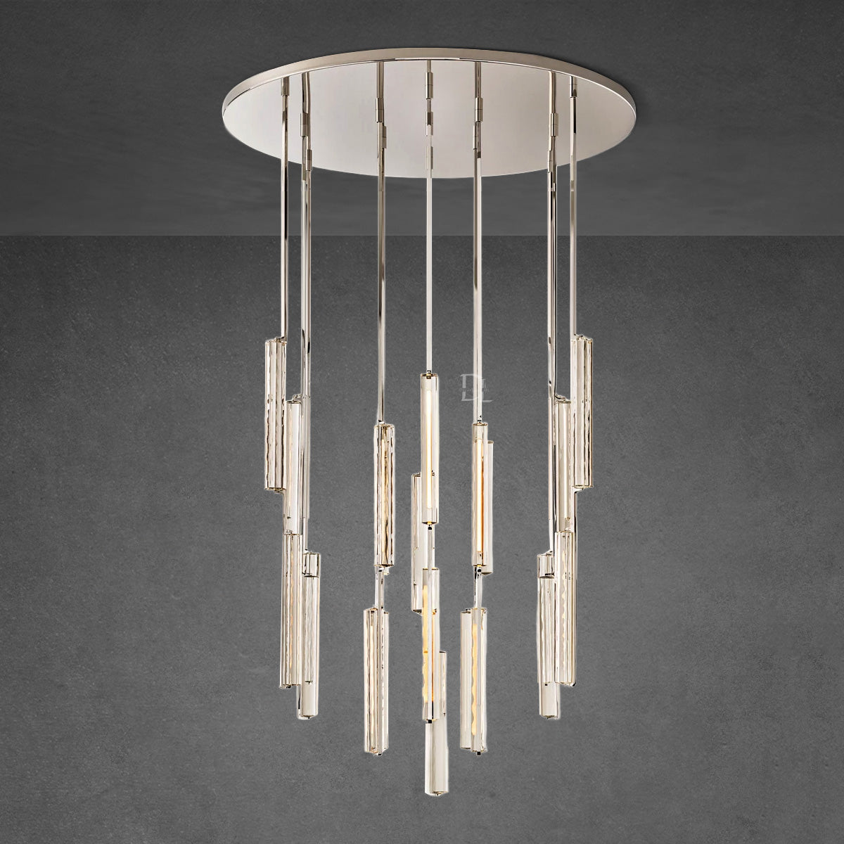 Aerie Crystal Round Chandelier 56