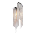 Tassel Aluminum Chain Wall Sconce Style 3