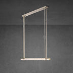 Aerie Crystal Single Bar Linear Chandelier 60