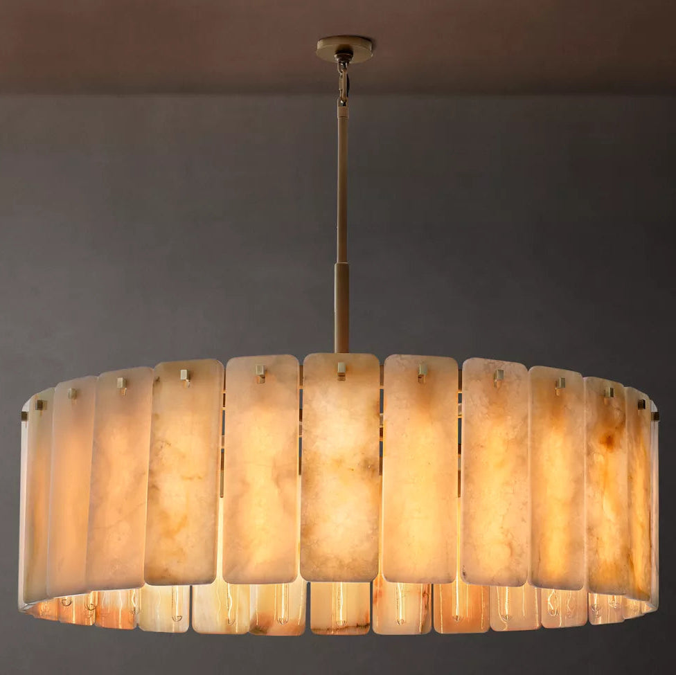 Clementine Onyx Round Chandelier 48