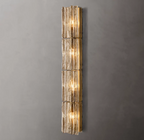 Lattice Smoke Glass Sconce 49 61