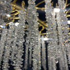 Branching Crystal Chandelier